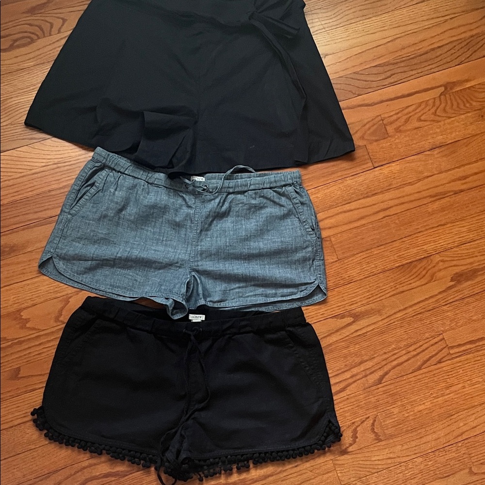 Jcrew linen shorts